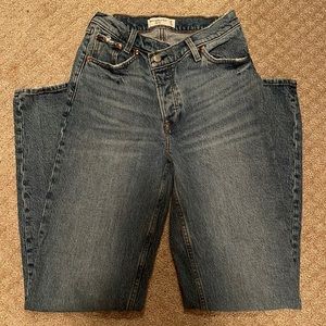 Abercrombie & Fitch High Rise Women Jeans - Blue